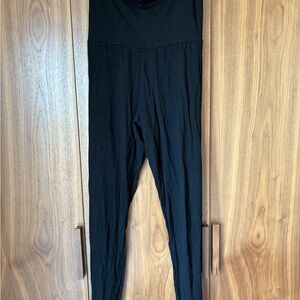 Hatch Black Leggings Stretchy Full-Length